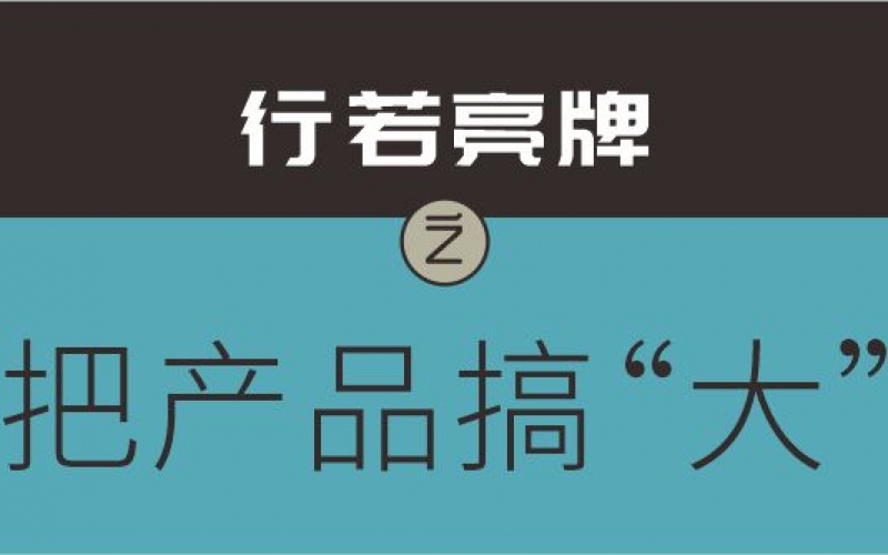 把品牌搞大——打造杰出品牌
