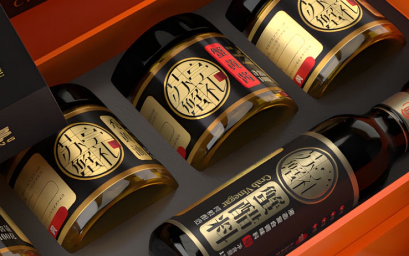 蟹黄酱包装设计